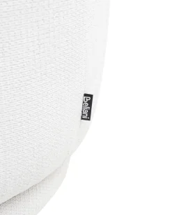 Poltrona girevole ANDALEN Tessuto Bianco sporco
