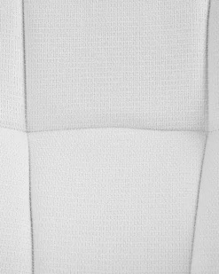 Poltrona girevole AUMA Tessuto Bianco