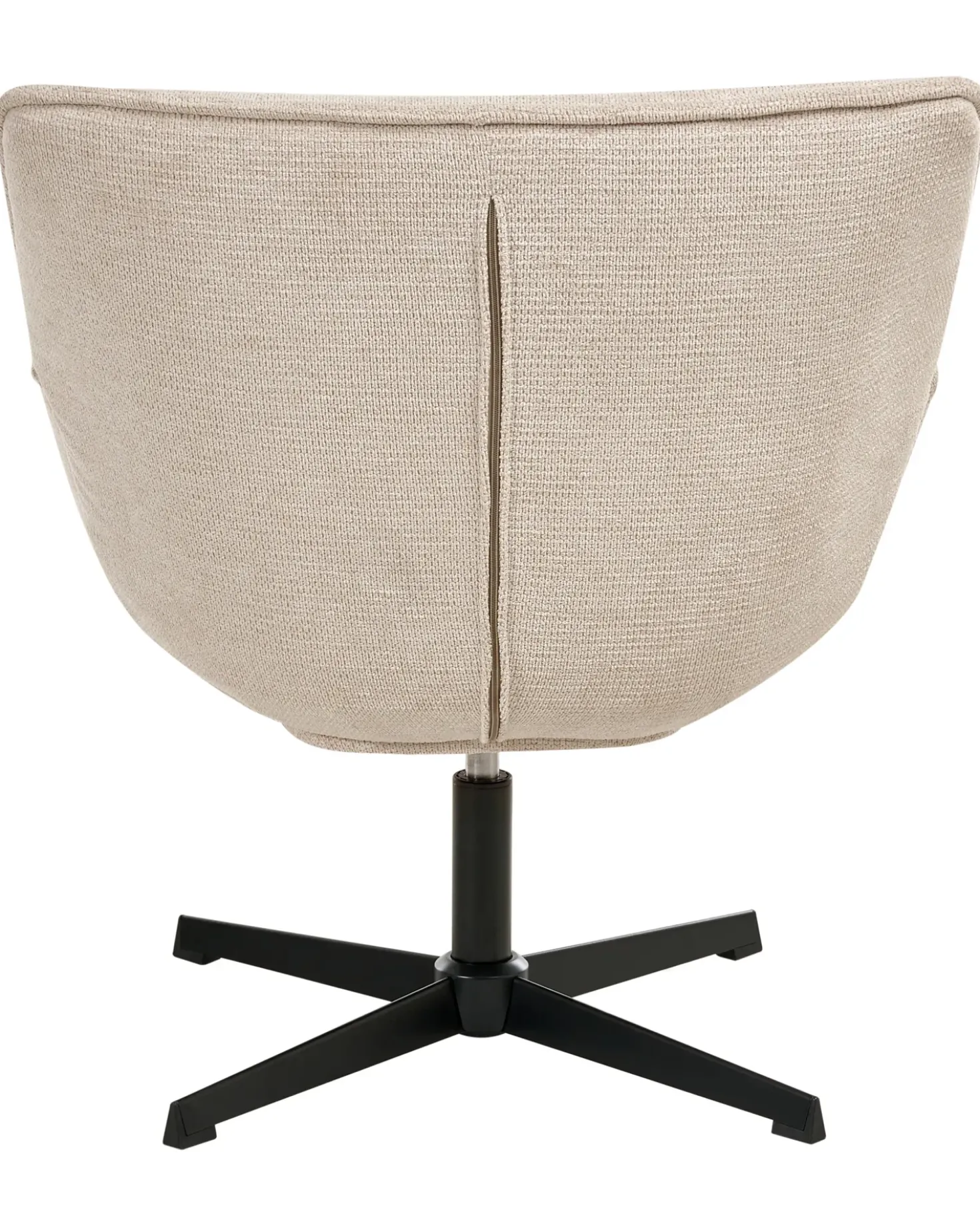 Poltrona girevole AUMA Tessuto Beige