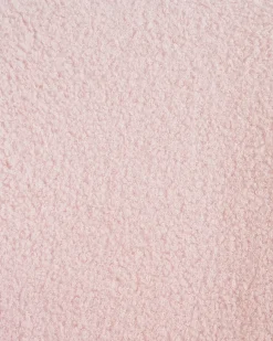 Poltrona girevole DAVIK Bouclé Rosa pastello