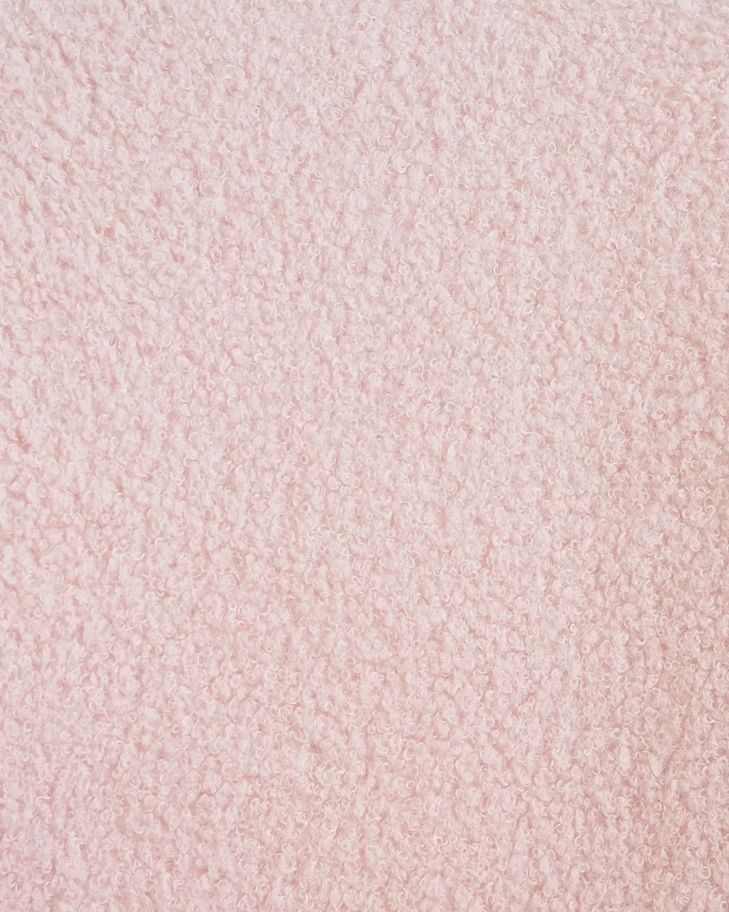Poltrona girevole DAVIK Bouclé Rosa pastello