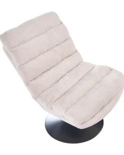 Poltrona girevole HOVET Beige chiaro