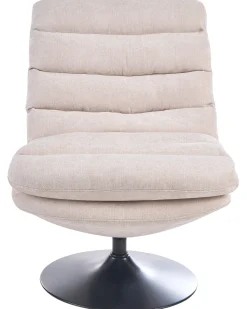 Poltrona girevole HOVET Beige chiaro