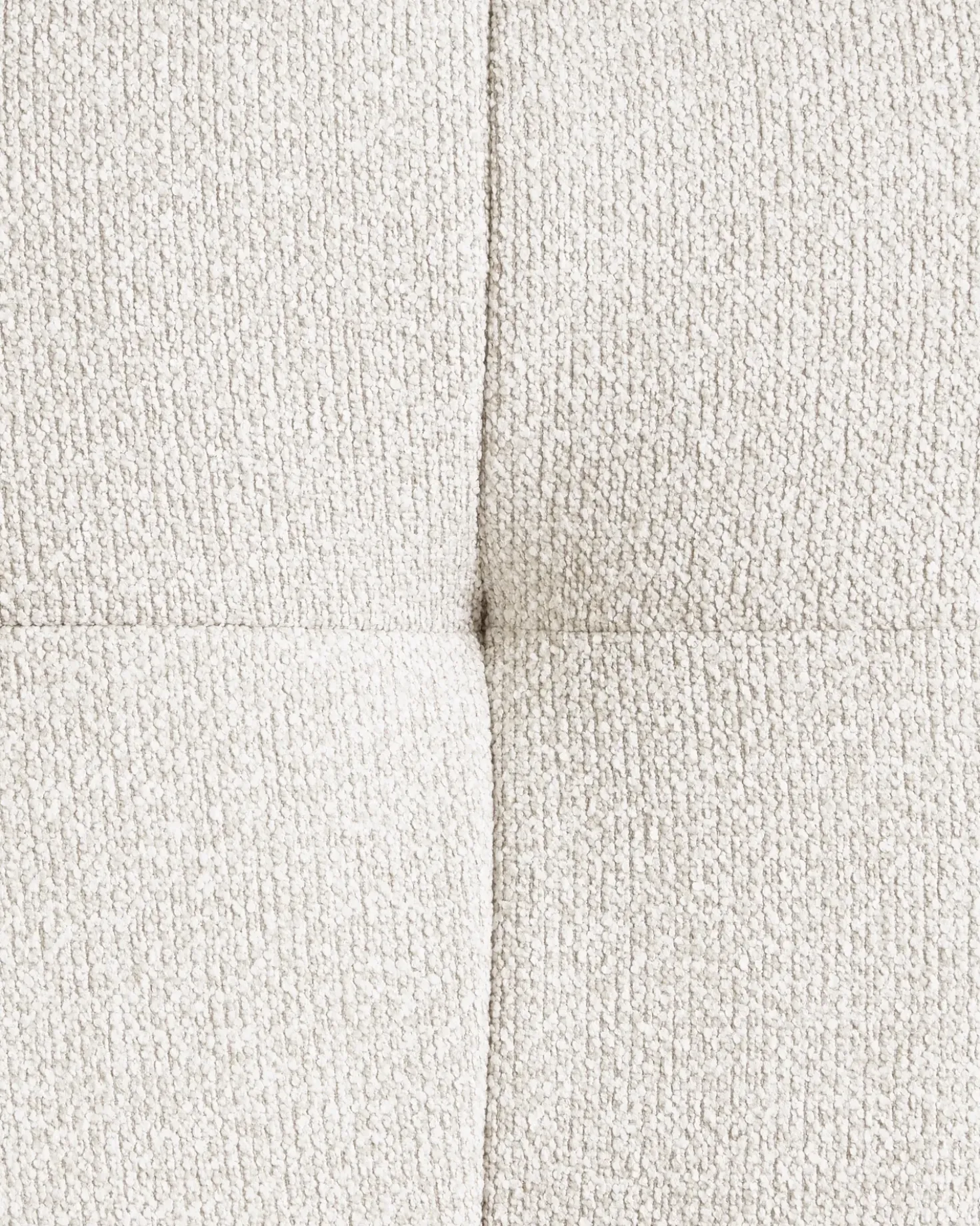 Poltrona girevole MOLLE II con poggiapiedi Tessuto Beige chiaro