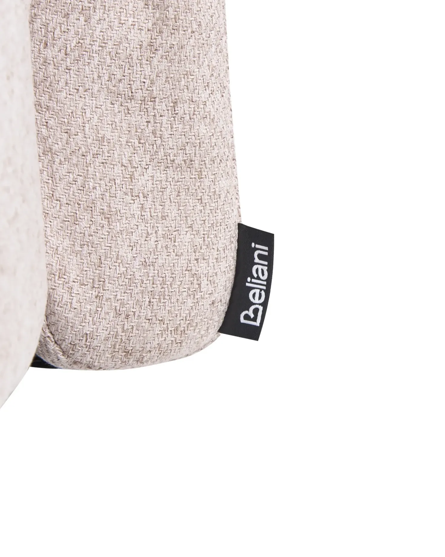 Poltrona girevole RANDERS con contenitore Tessuto Beige