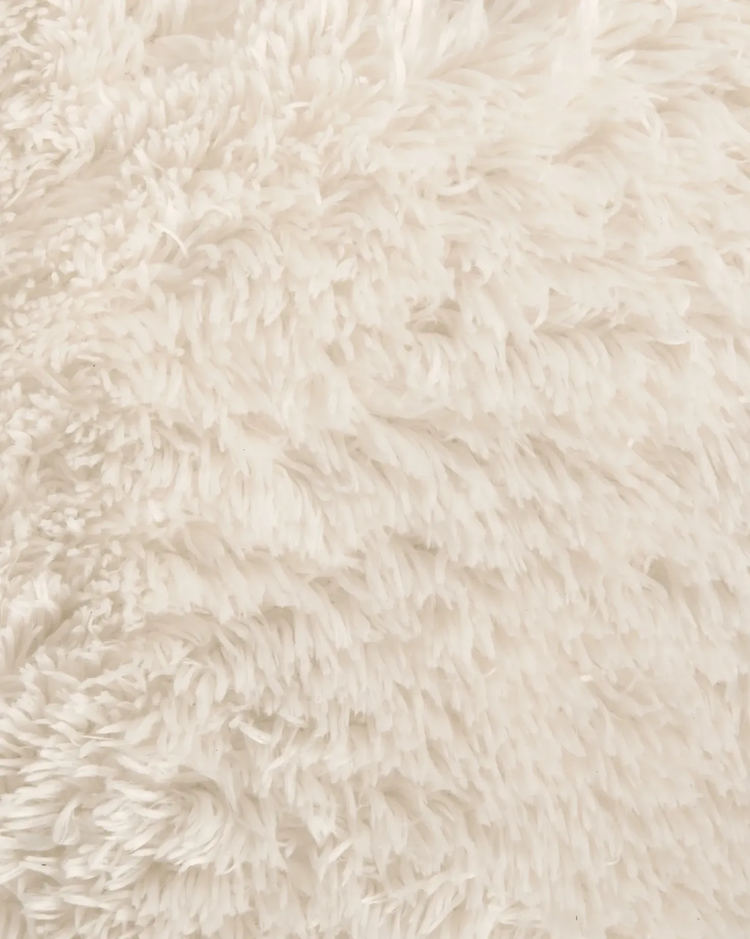 Poltrona HAMINA Finta pelliccia Beige chiaro