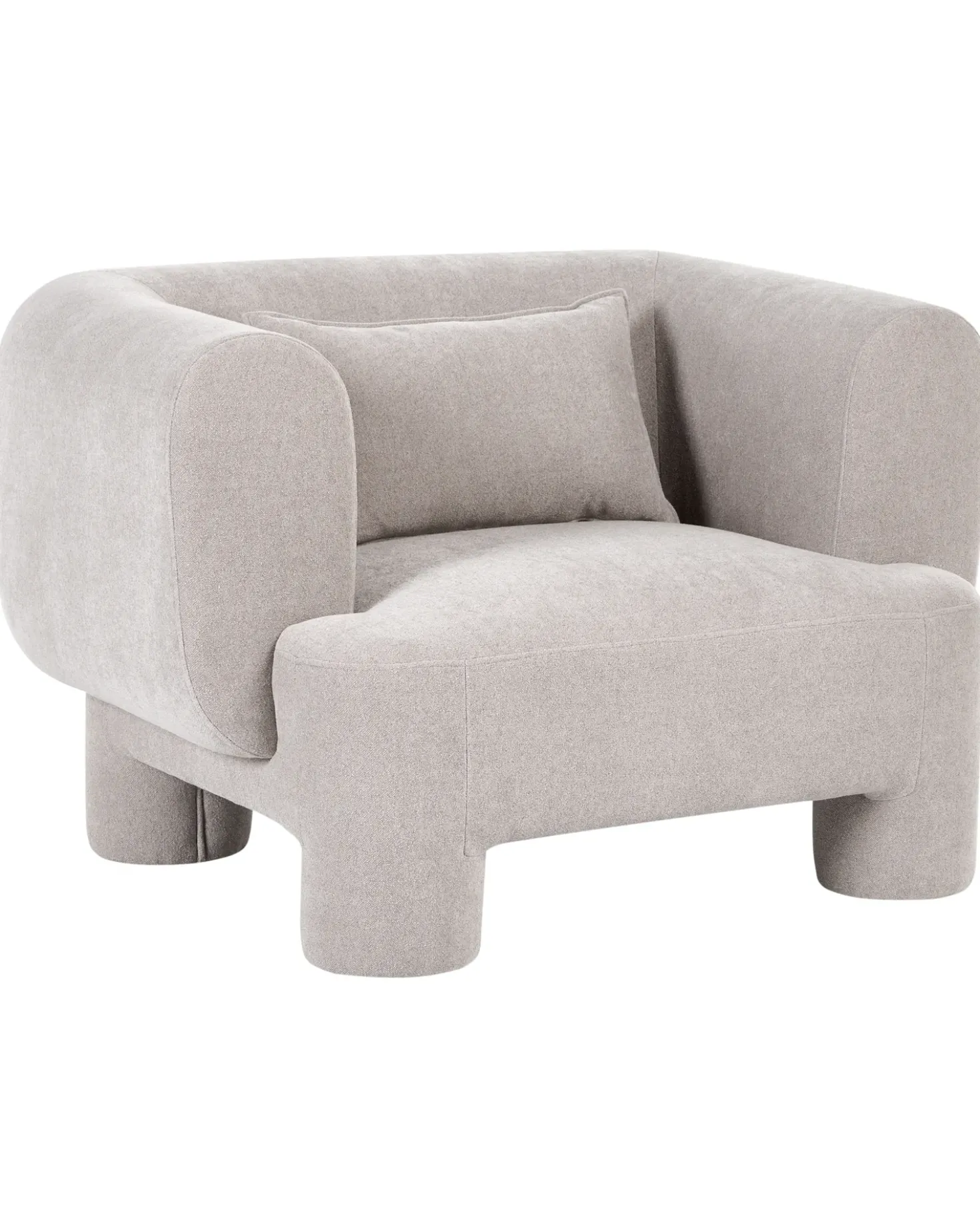 Poltrona HOGBO Tessuto Beige