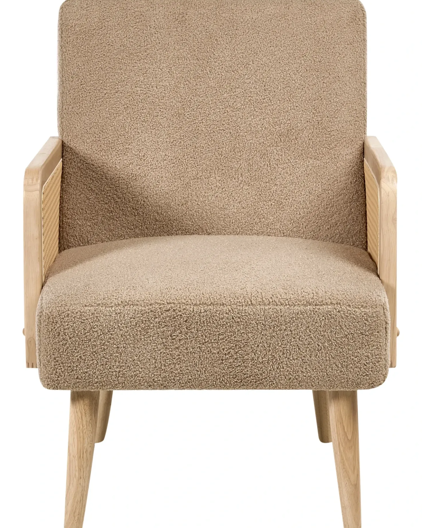 Poltrona HOJBY Bouclé Beige sabbia