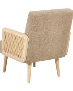 Poltrona HOJBY Bouclé Beige sabbia