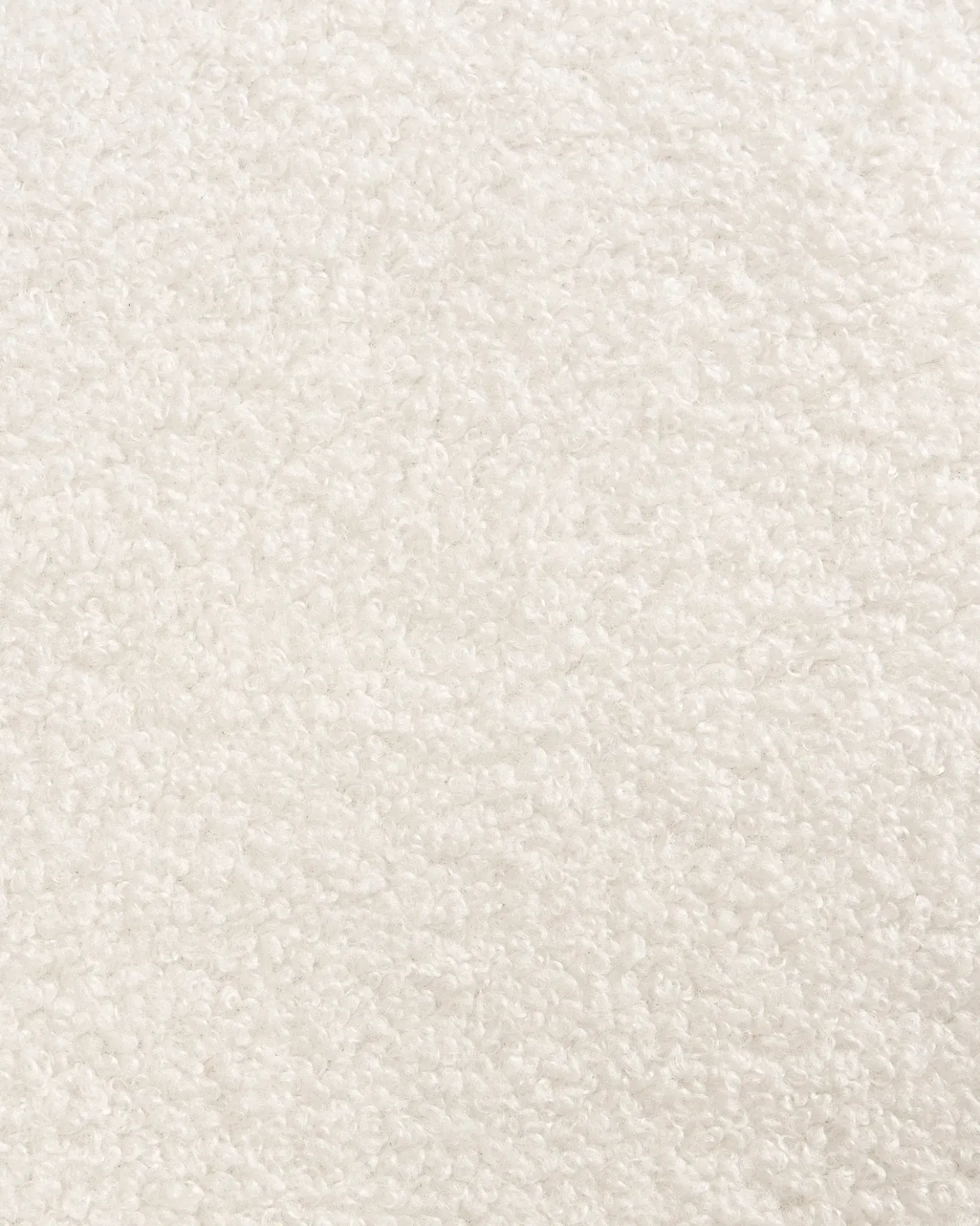 Poltrona HOJBY Bouclé Bianco sporco