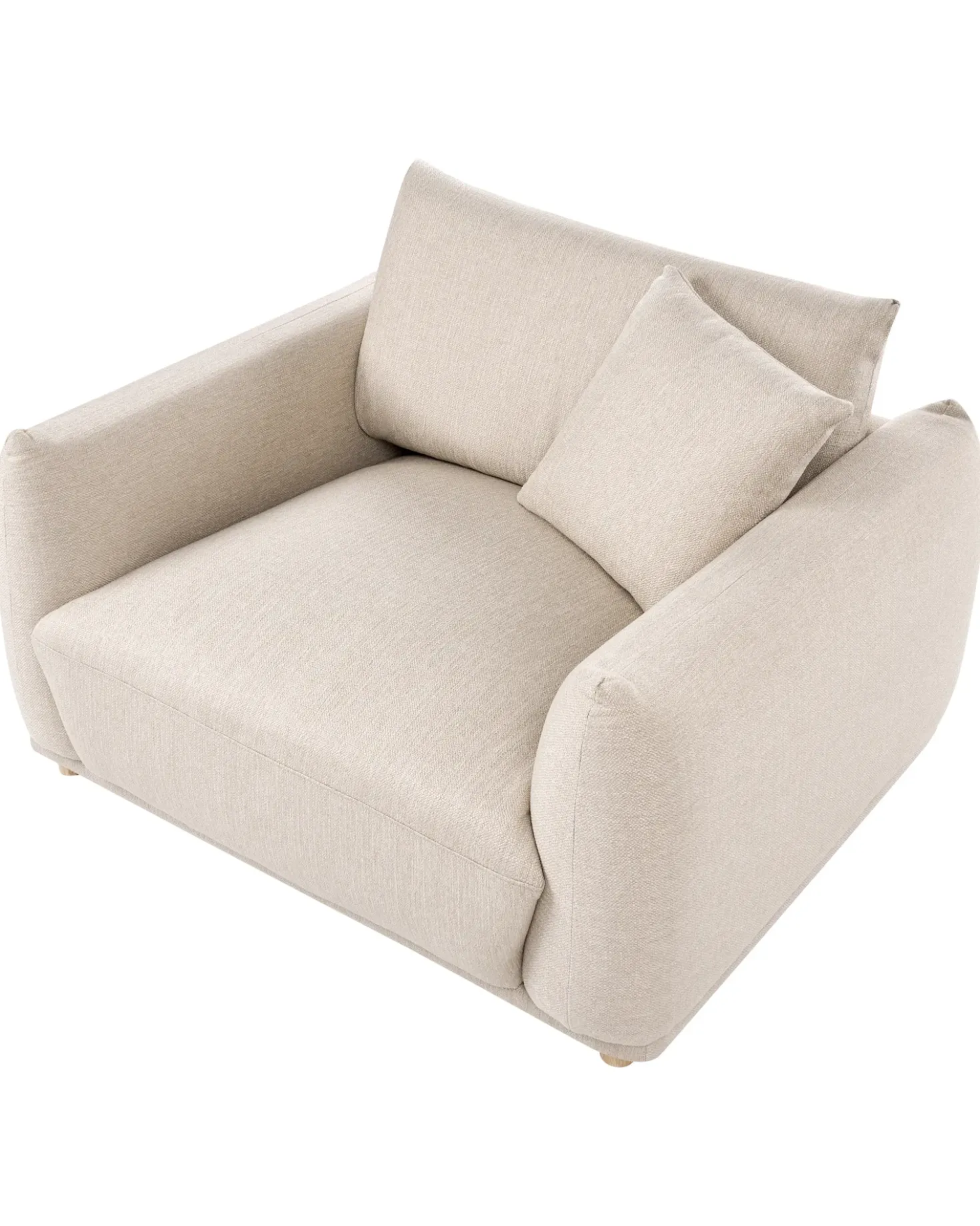 Poltrona JUBEK Velluto Beige