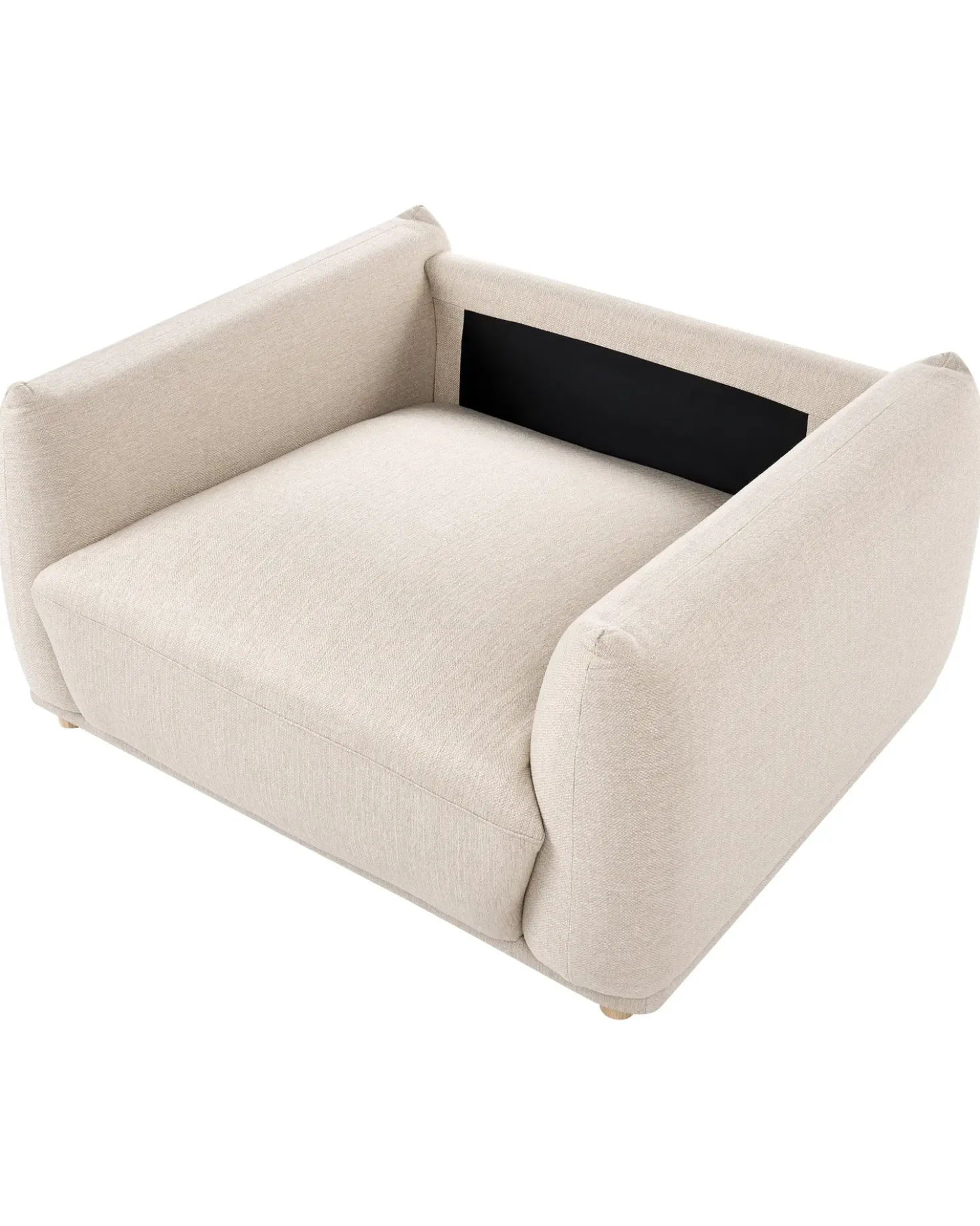 Poltrona JUBEK Velluto Beige