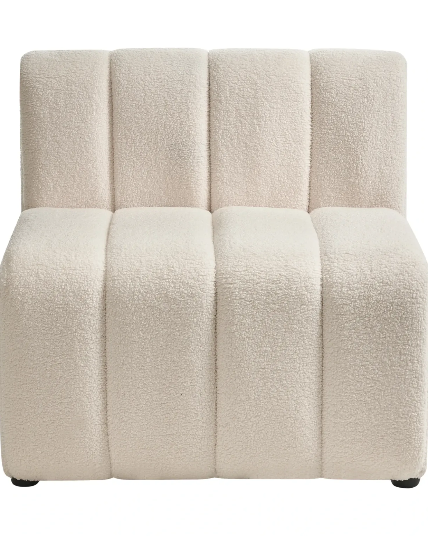 Poltrona KAGE Bouclé Beige chiaro