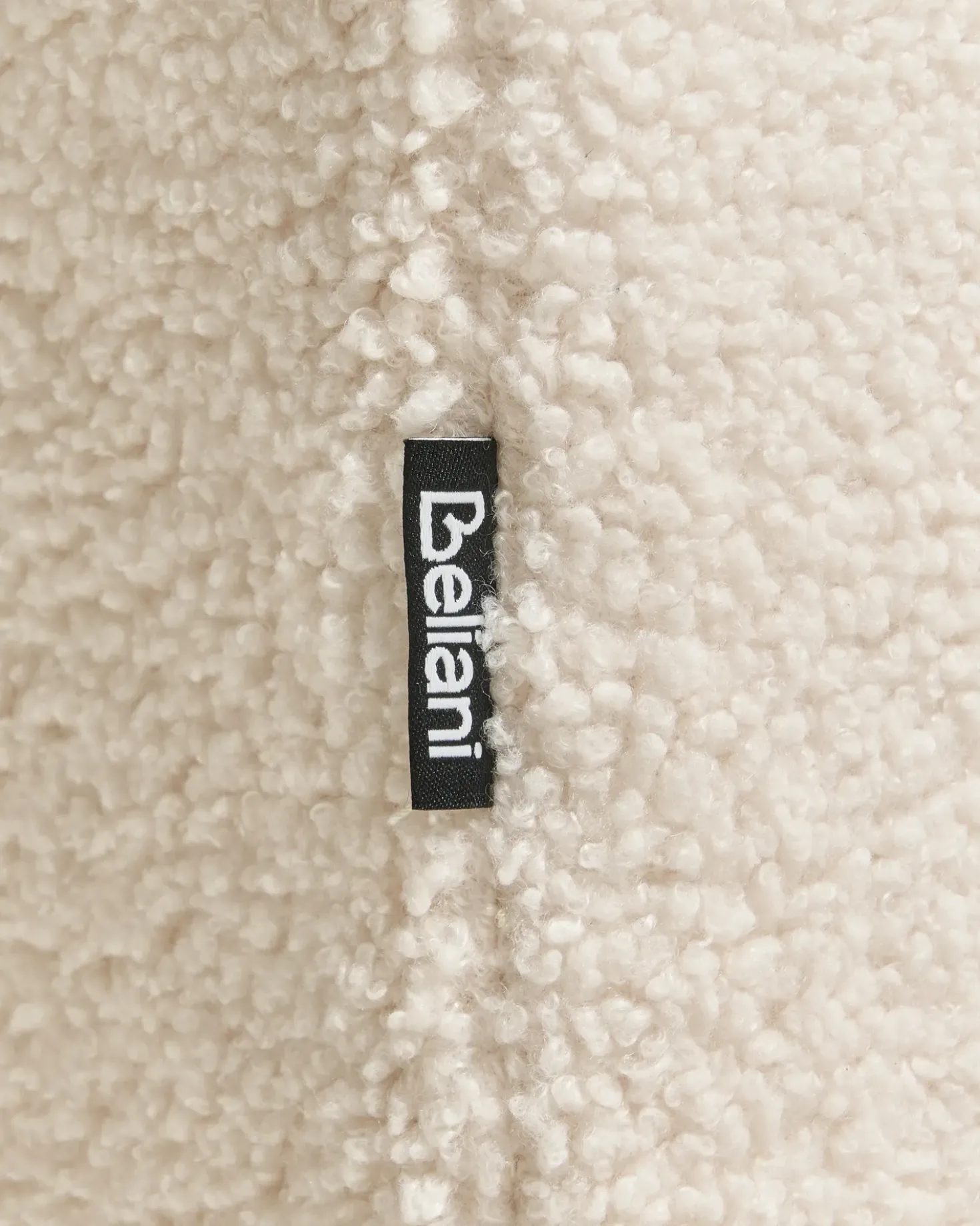 Poltrona KAGE Bouclé Beige chiaro