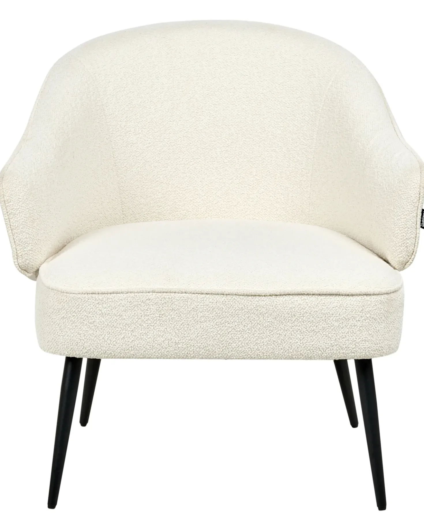 Poltrona KAYLA Bouclé Bianco sporco