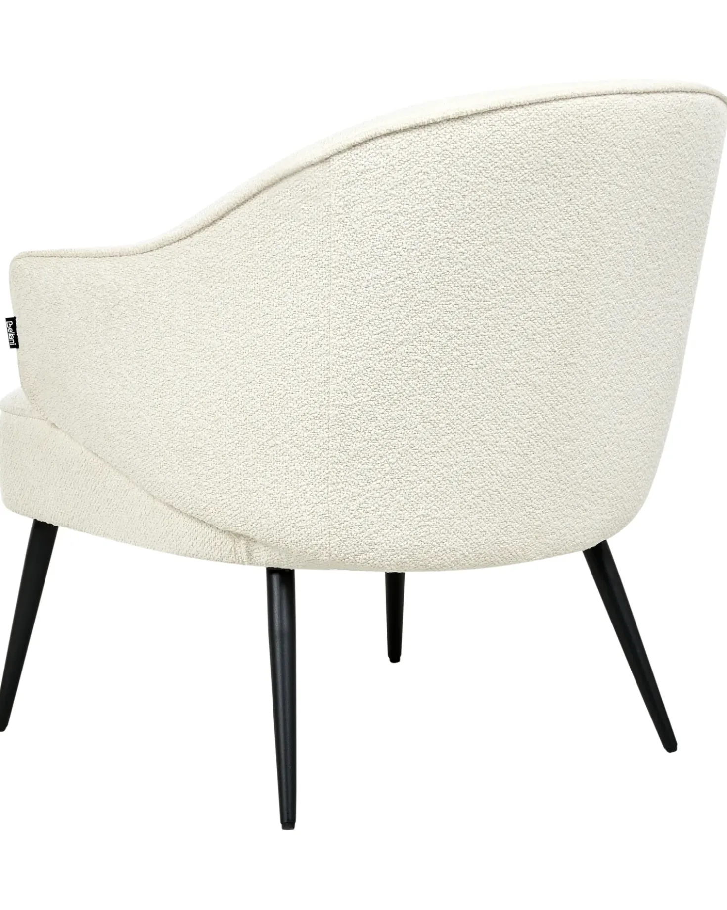 Poltrona KAYLA Bouclé Bianco sporco