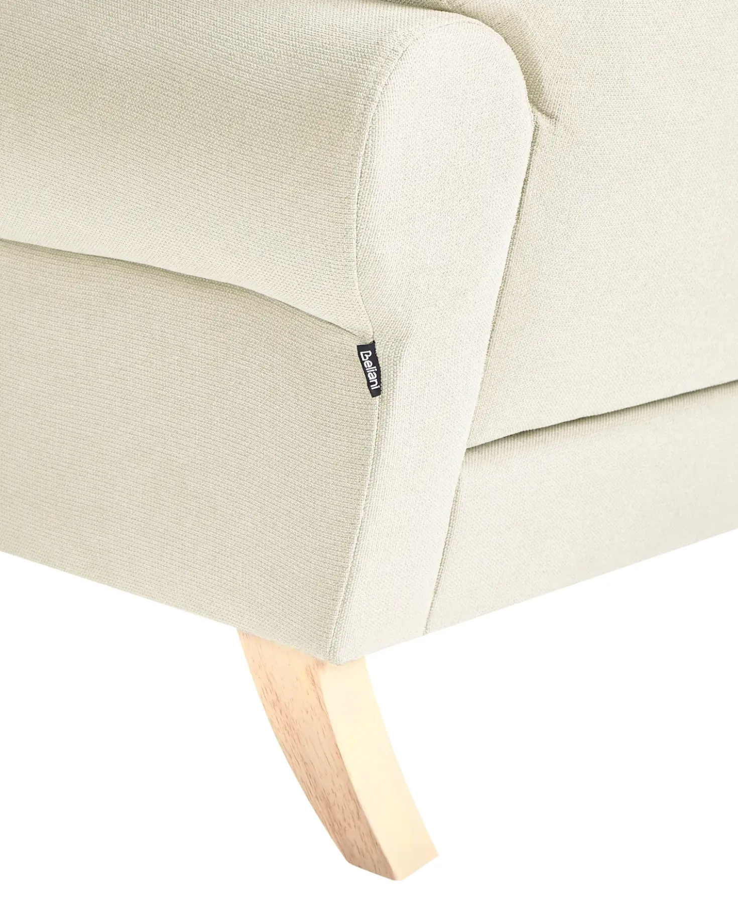 Poltrona KIBERG Tessuto Beige chiaro