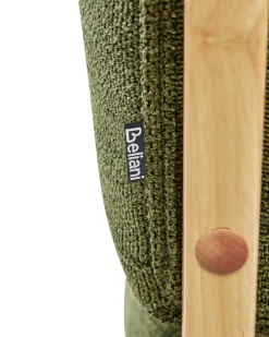Poltrona KOKKOLA Tessuto Verde