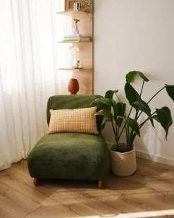 Poltrona KOKKOLA Tessuto Verde
