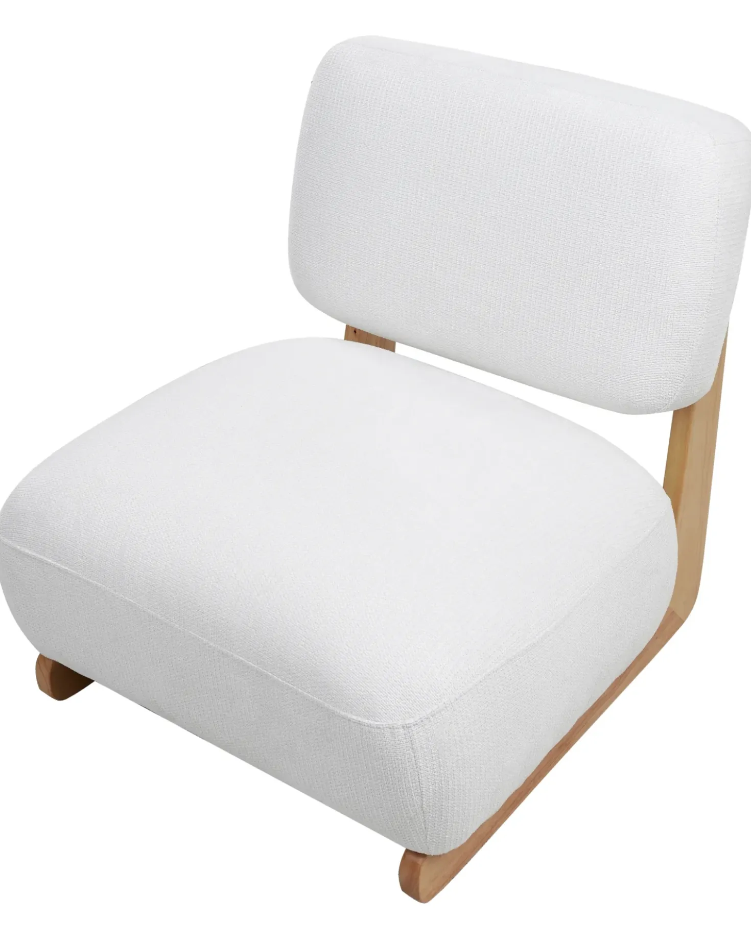 Poltrona KOKKOLA Tessuto Bianco sporco