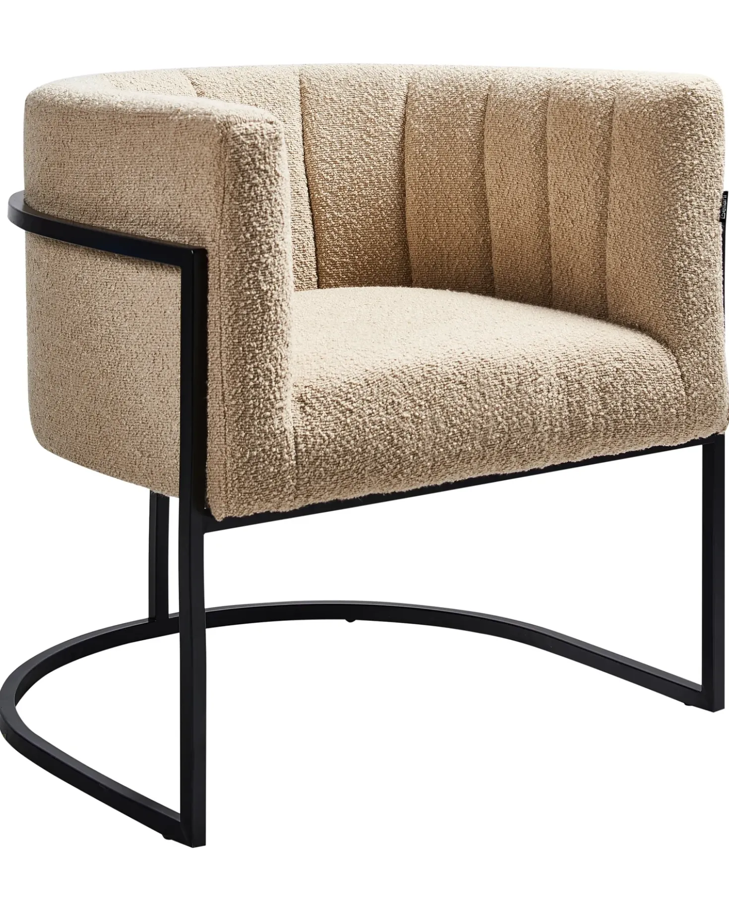 Poltrona LARVIK II Bouclé Beige