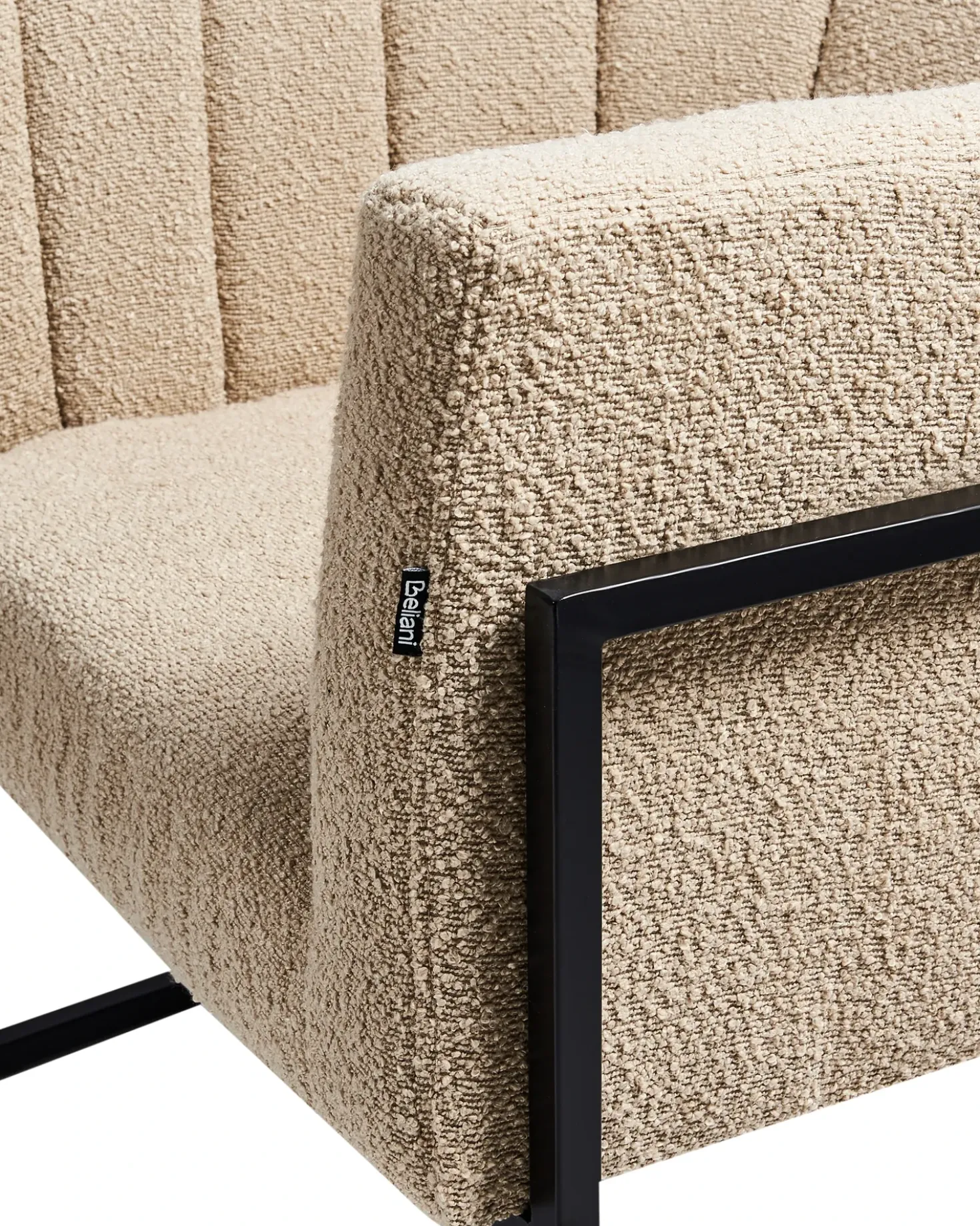 Poltrona LARVIK II Bouclé Beige