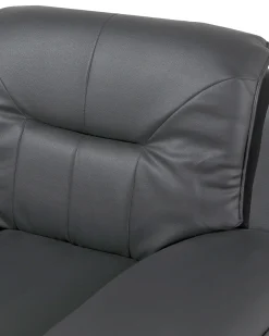 Poltrona LEIRA II Pelle sintetica Grigio