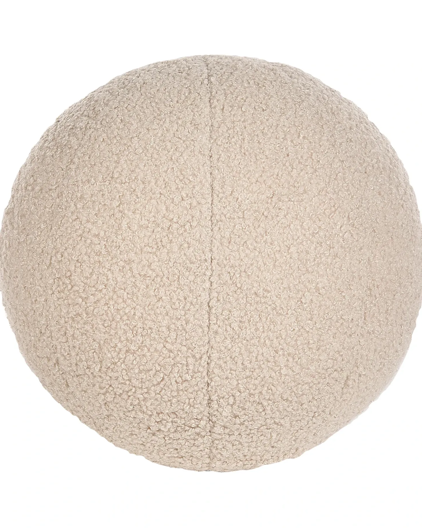 Poltrona LEIREN Bouclé Beige