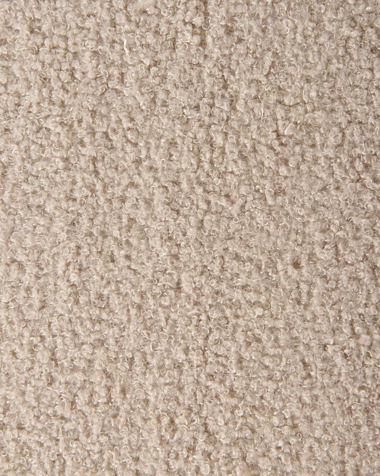 Poltrona LEIREN Bouclé Beige