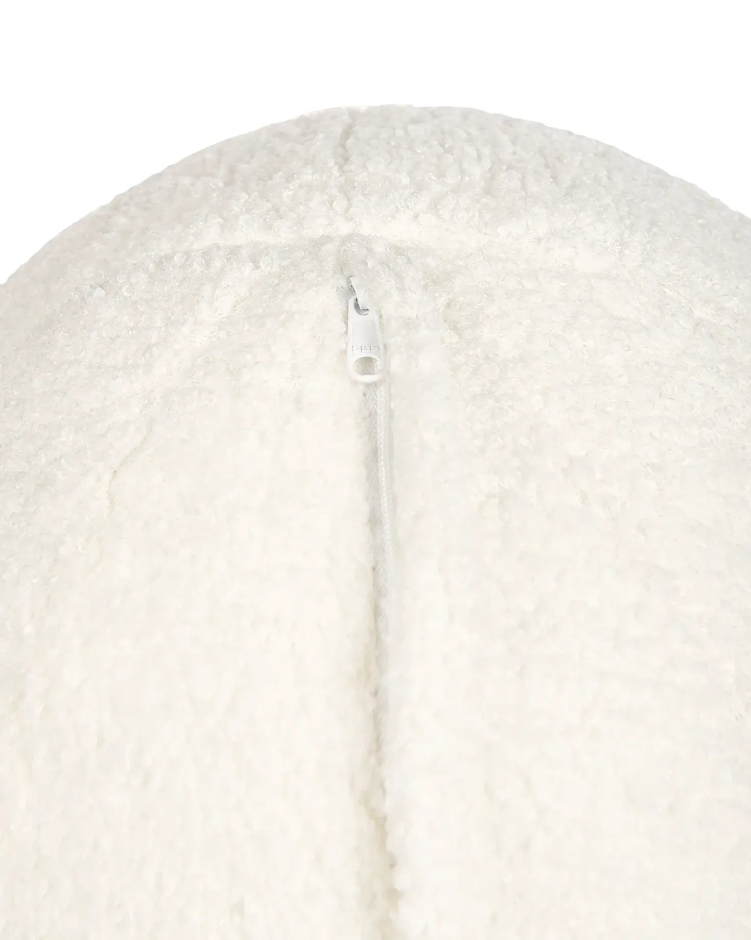 Poltrona LEIREN Bouclé Bianco