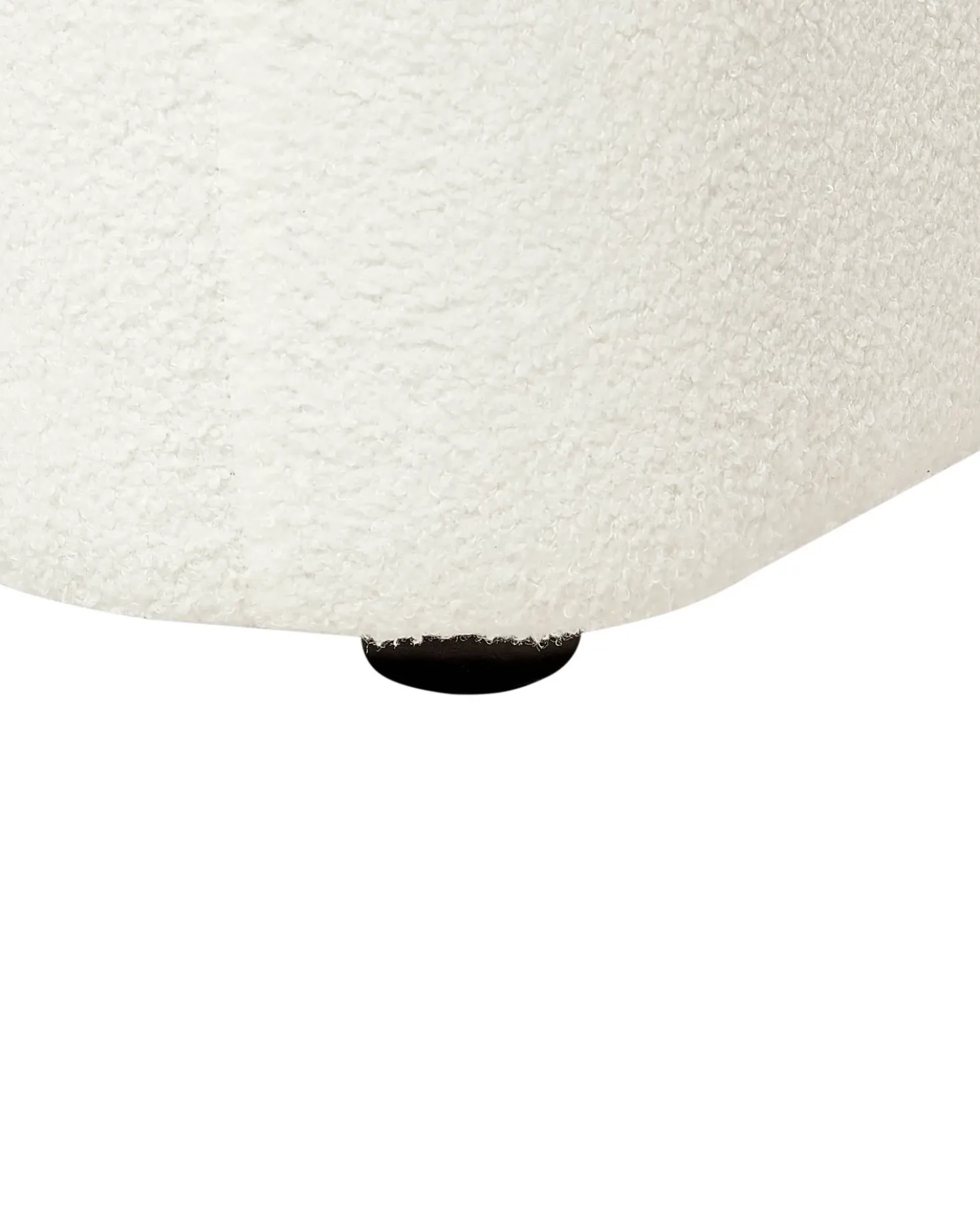 Poltrona LEIREN Bouclé Bianco