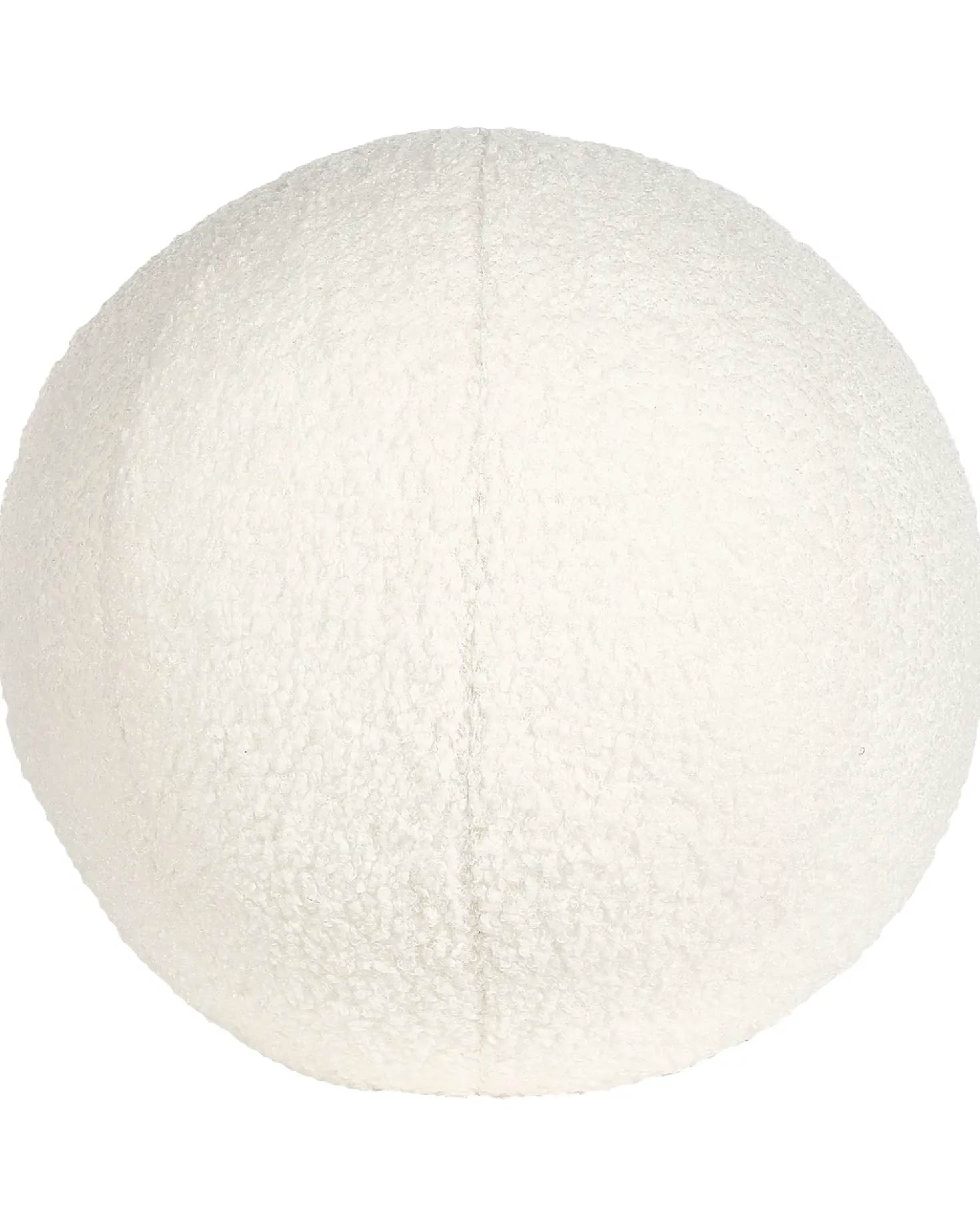 Poltrona LEIREN Bouclé Bianco