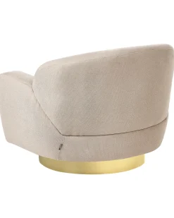 Poltrona LEJRE Tessuto Tortora