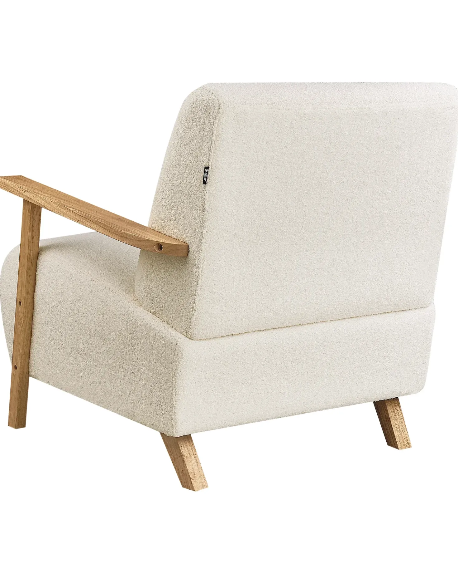Poltrona LESJA Bouclé Beige chiaro