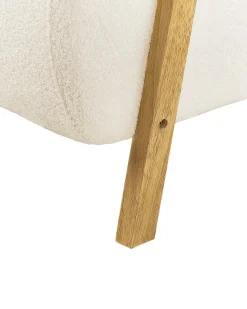 Poltrona LESJA Bouclé Beige chiaro