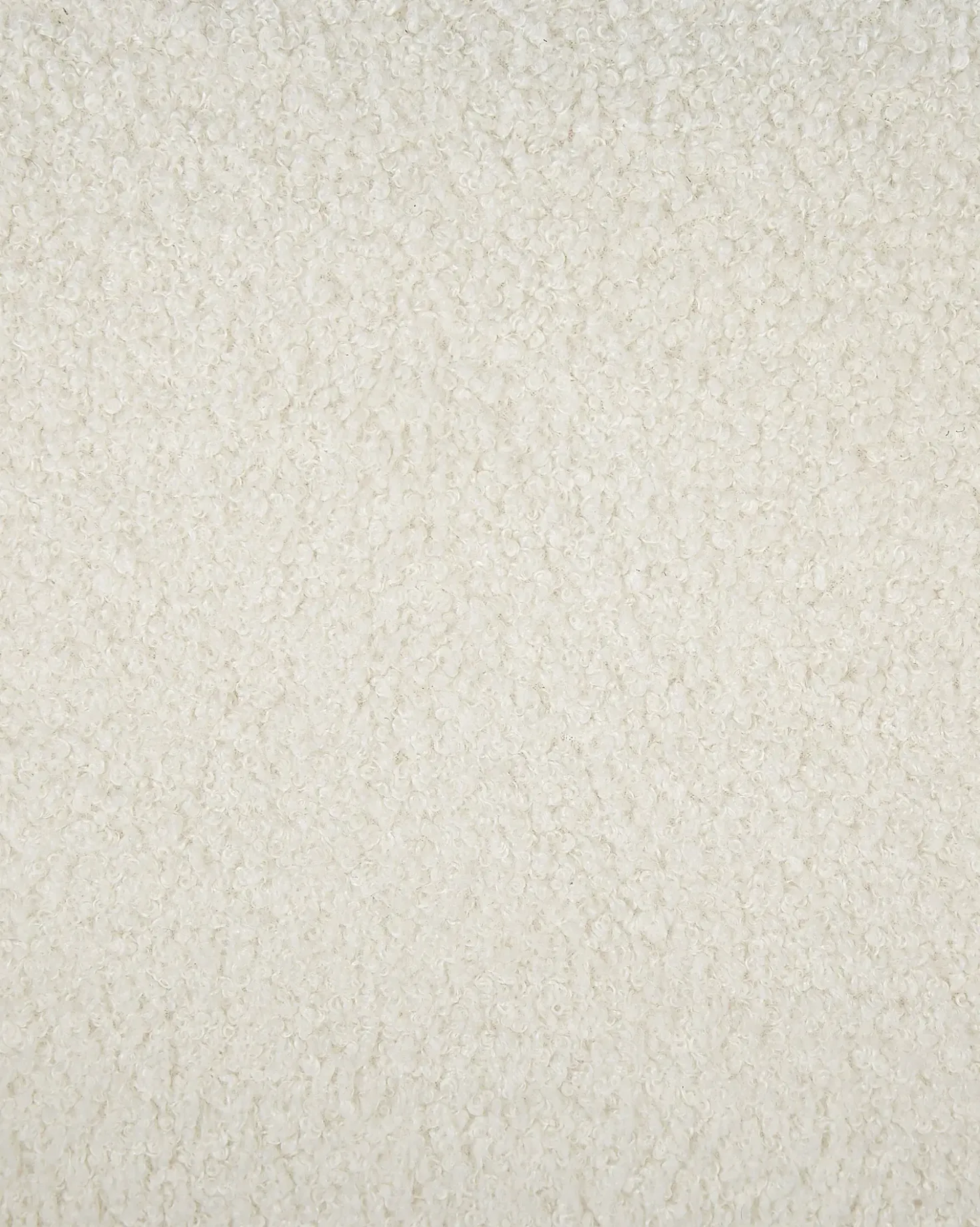 Poltrona LOEN Bouclé Bianco