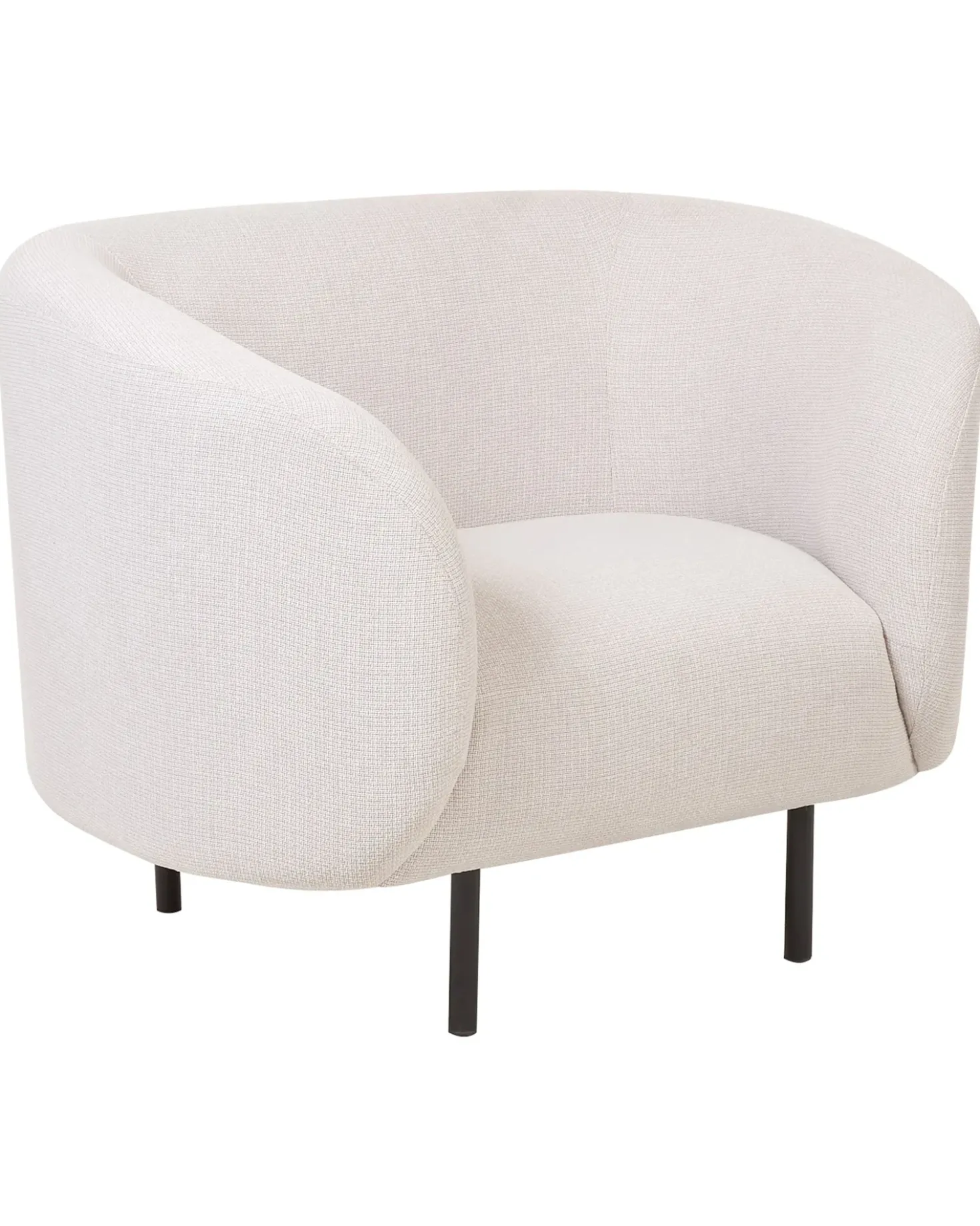 Poltrona LOEN Tessuto Beige chiaro