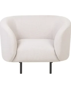 Poltrona LOEN Tessuto Beige chiaro