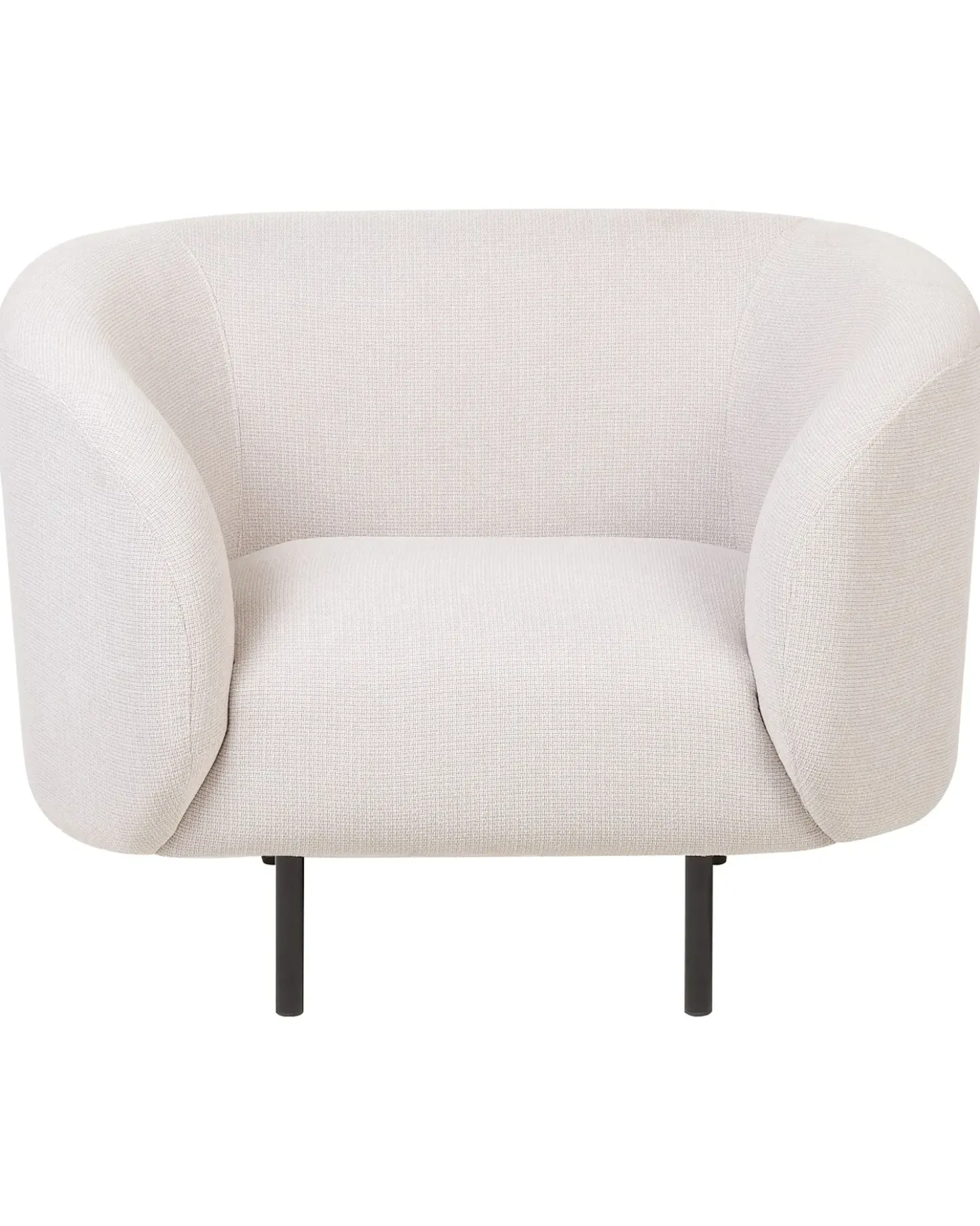 Poltrona LOEN Tessuto Beige chiaro