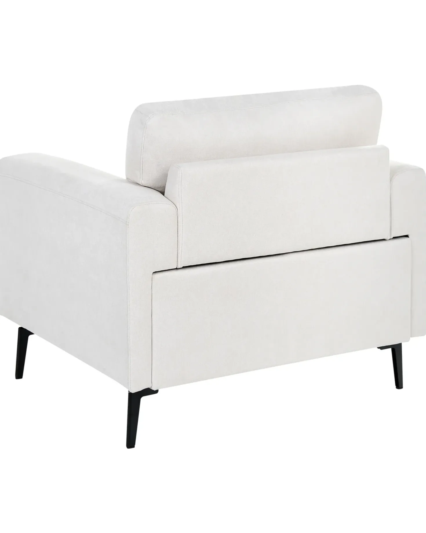 Poltrona LOUSTO Tessuto Beige chiaro