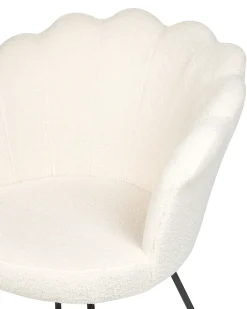 Poltrona LOVELOCK Bouclé Bianco