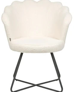 Poltrona LOVELOCK Bouclé Bianco