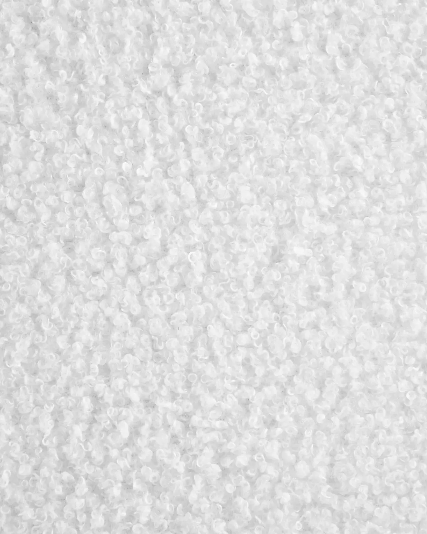 Poltrona LUNDE Bouclé Bianco