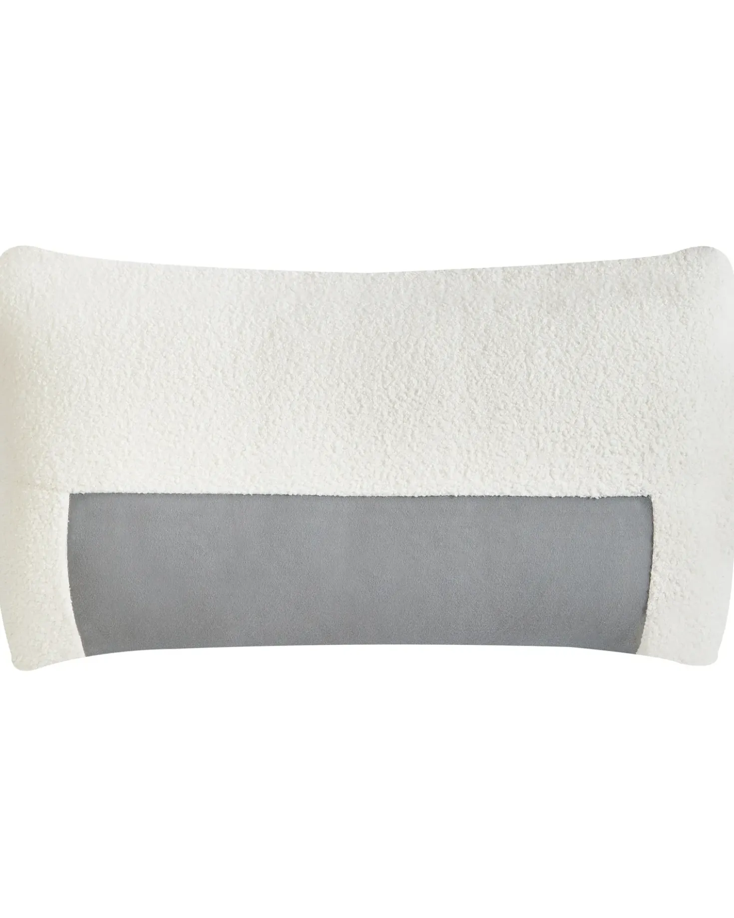 Poltrona LUVOS Bouclé Bianco sporco