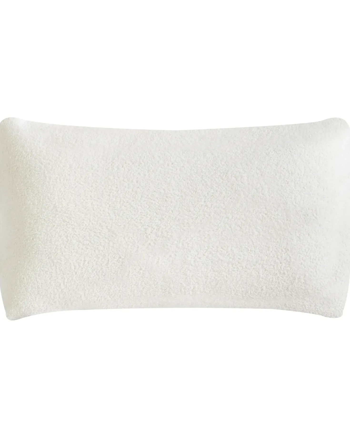 Poltrona LUVOS Bouclé Bianco sporco