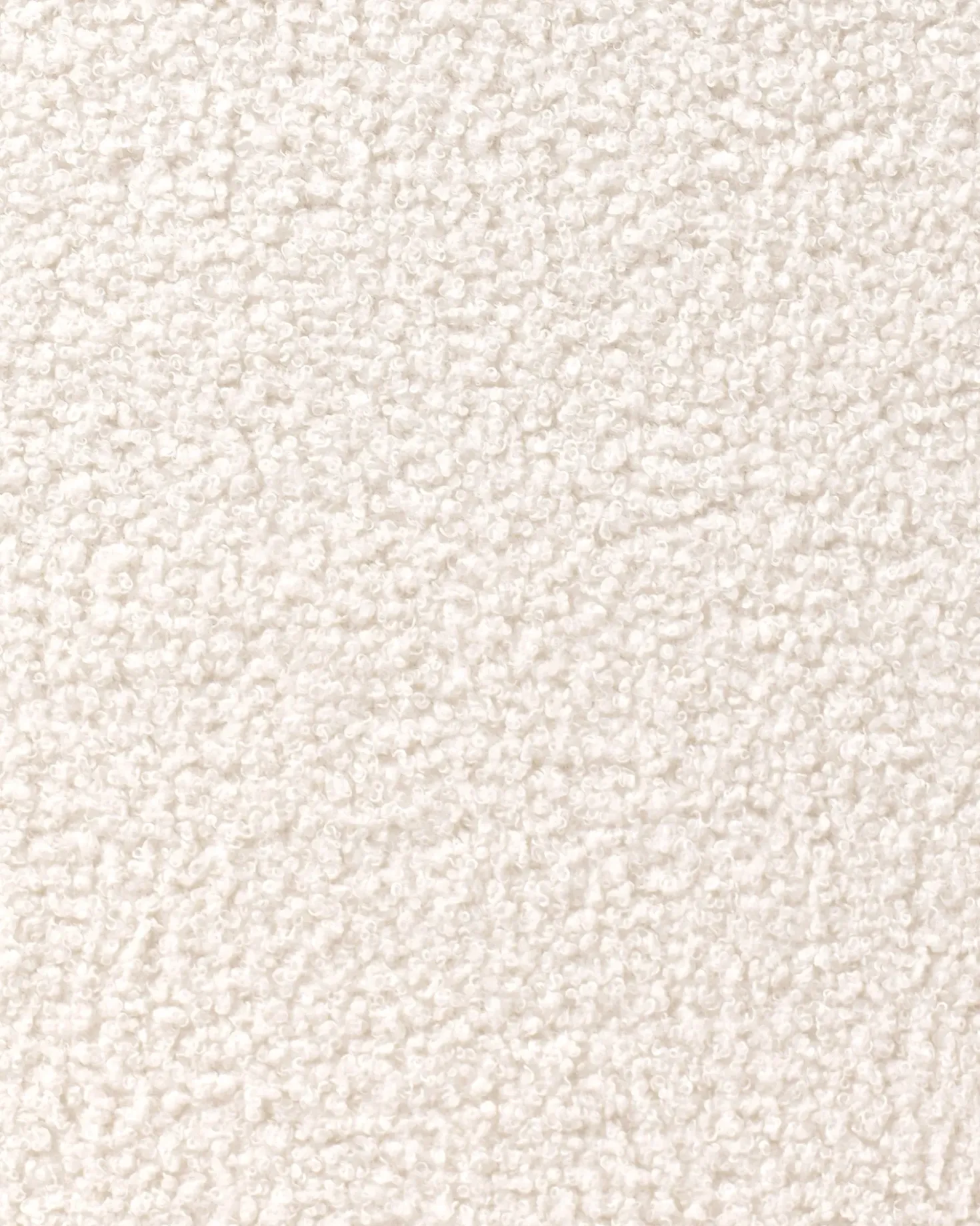Poltrona LUVOS Bouclé Bianco sporco