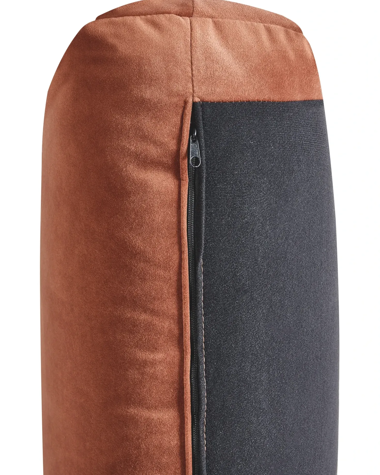 Poltrona LUVOS Velluto Marrone dorato