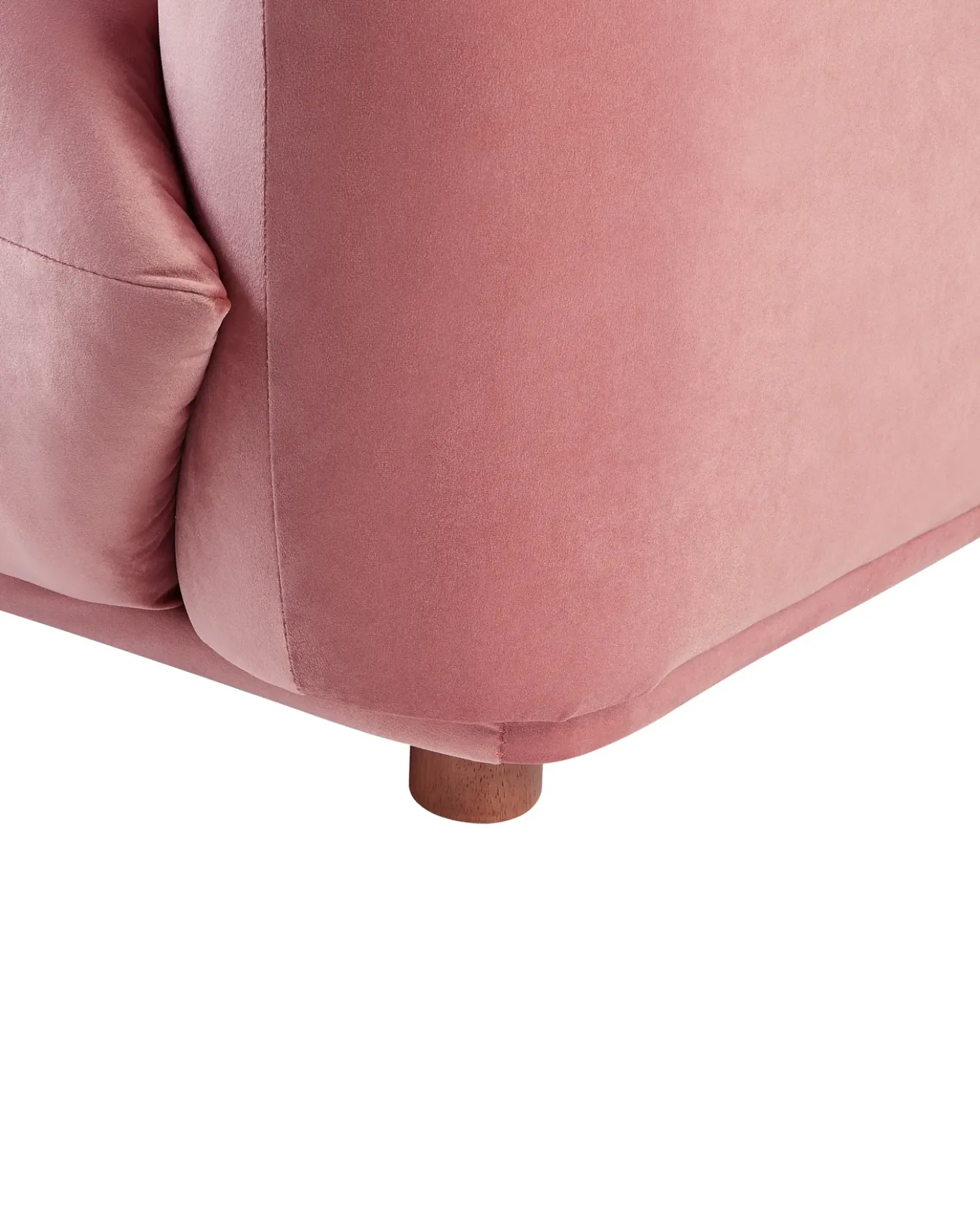 Poltrona LUVOS Velluto Rosa