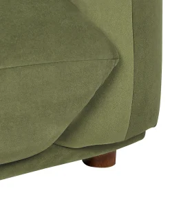 Poltrona LUVOS Velluto Verde