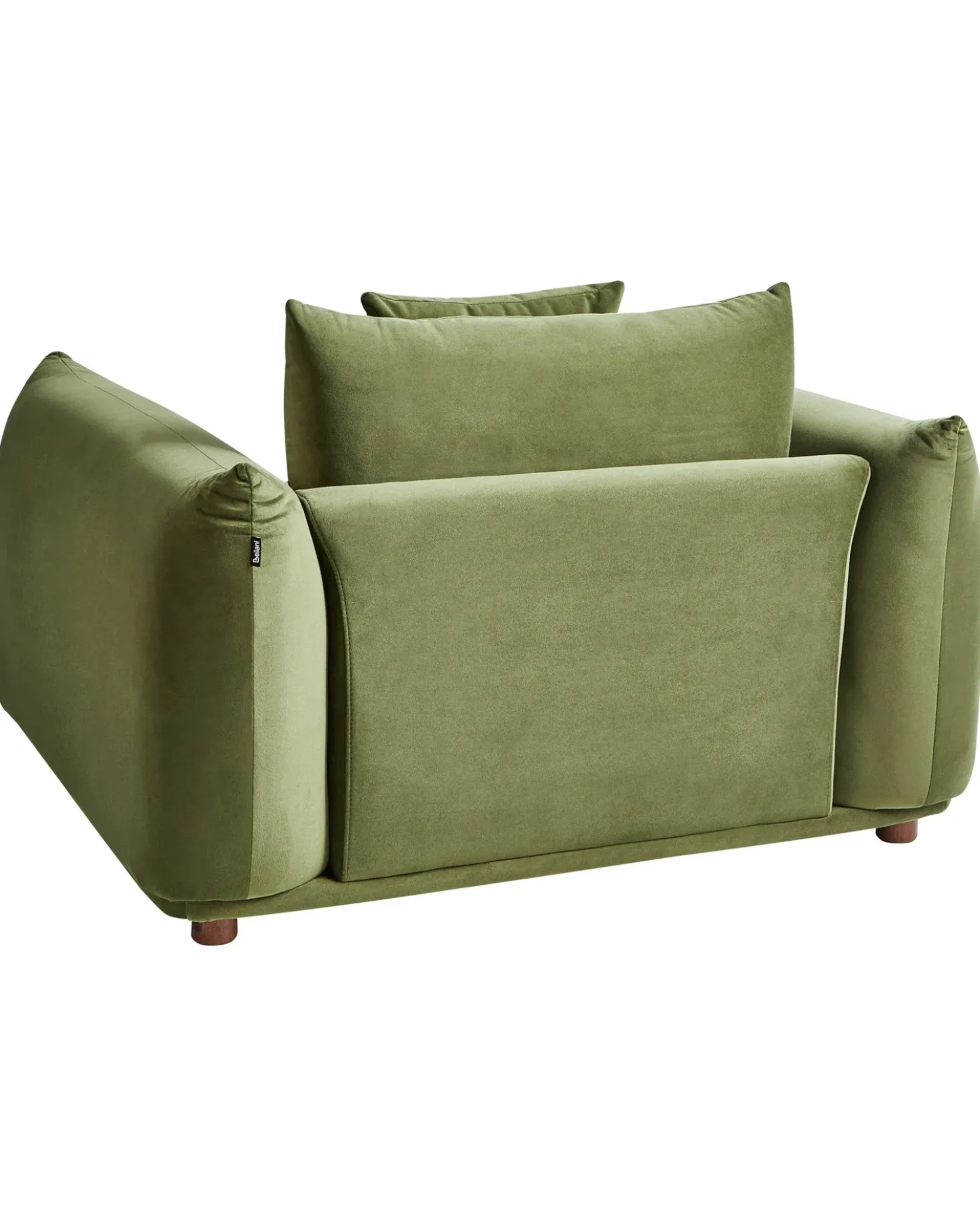 Poltrona LUVOS Velluto Verde